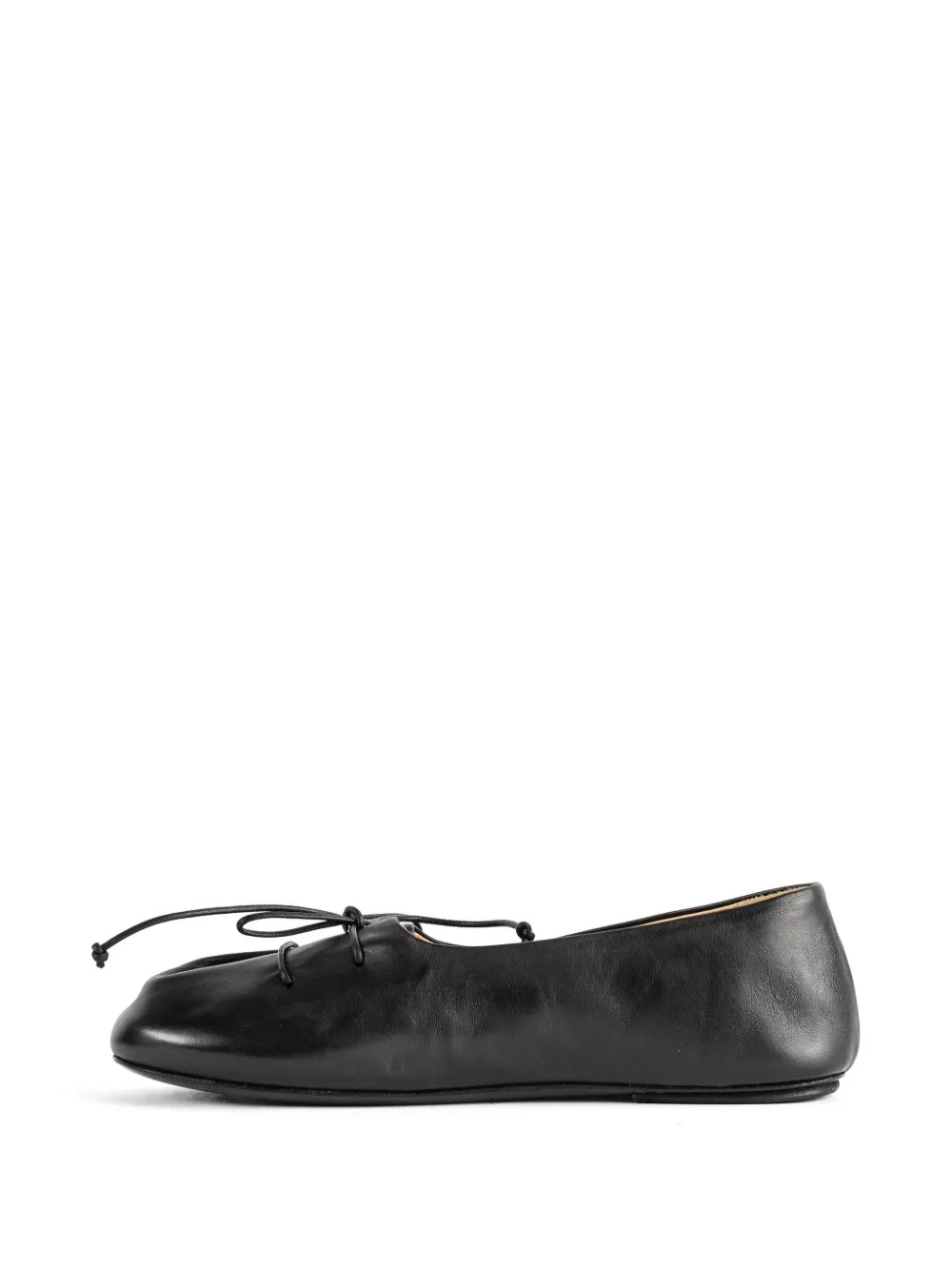Marsèll Girella lace-up ballet flats Zwart