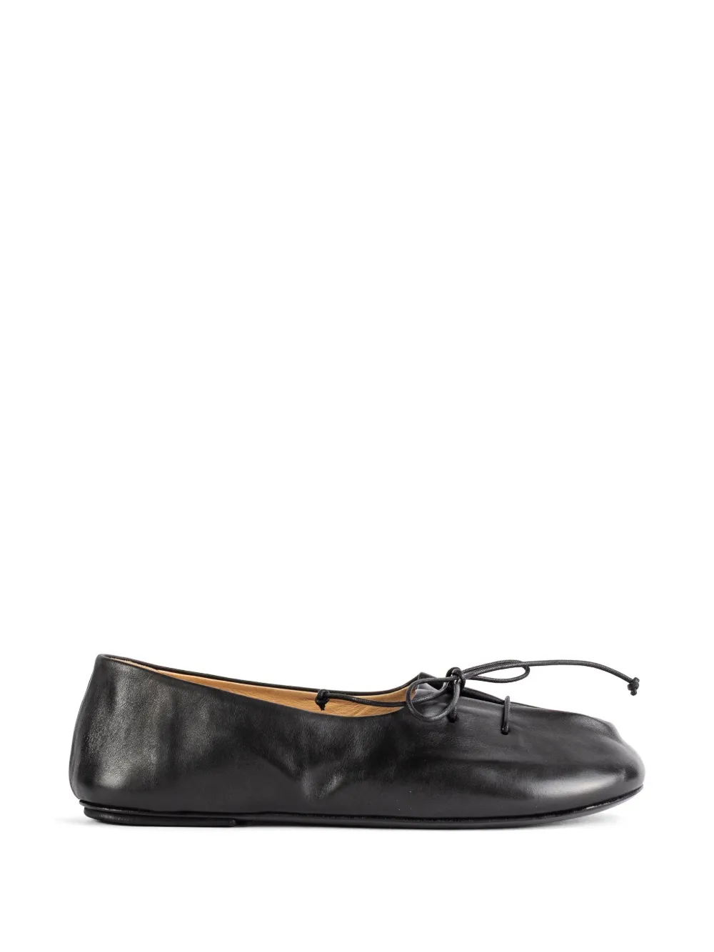 Marsèll Girella lace-up ballet flats - Nero