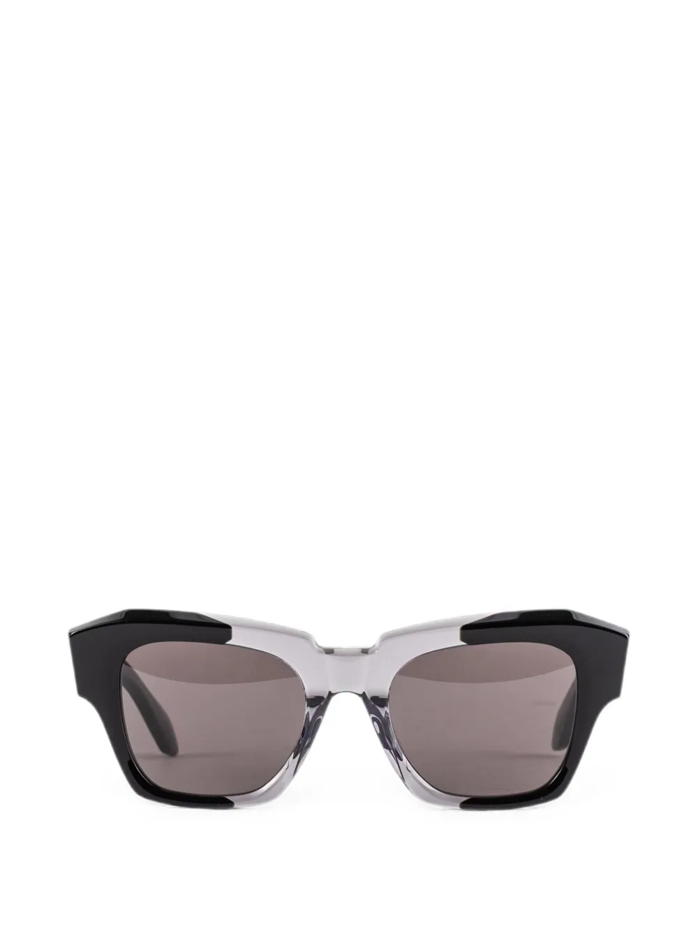 Alaia Eyewear Sonnenbrille mit geometrischem Gestell - Schwarz