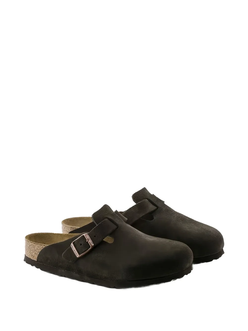 Birkenstock Boston suede mules Bruin