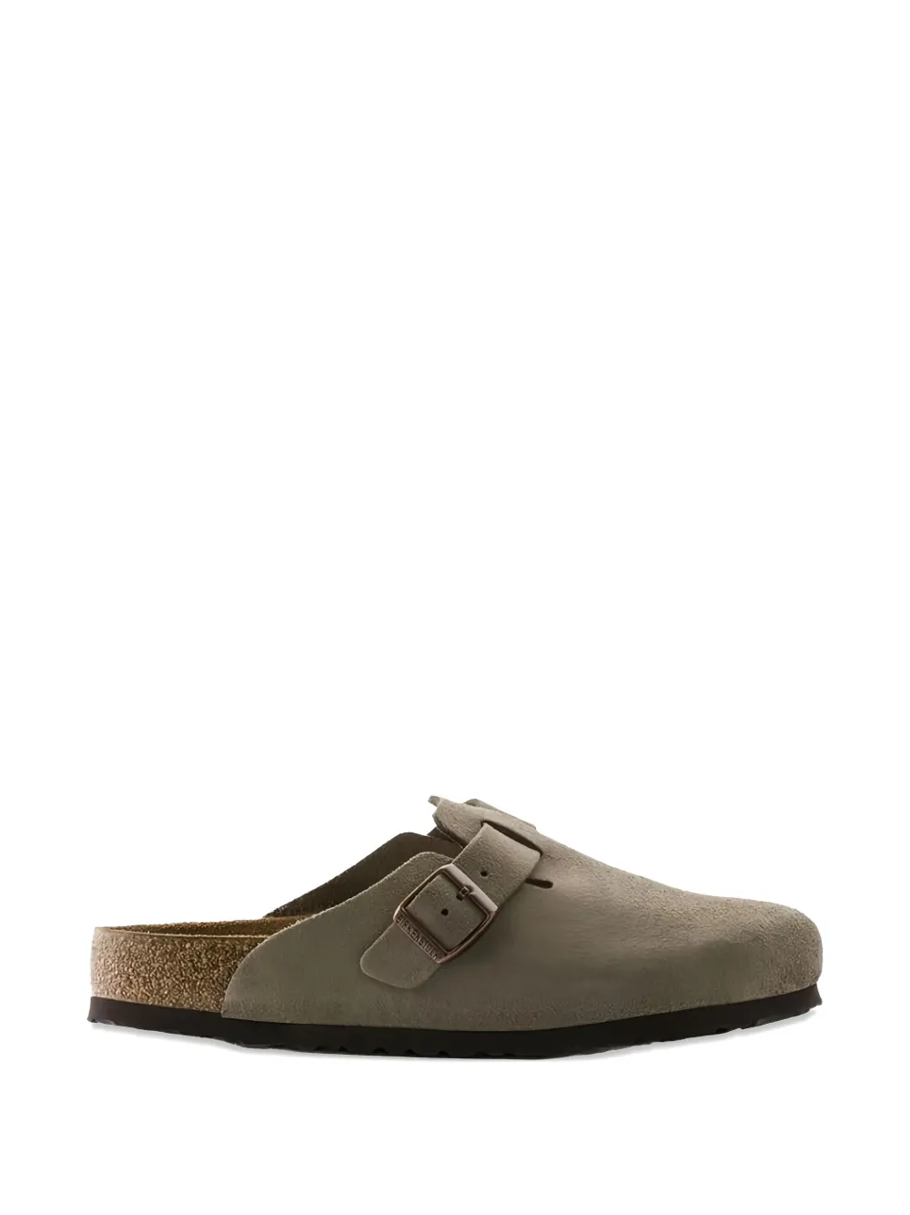 Birkenstock Boston suede mules - Nude