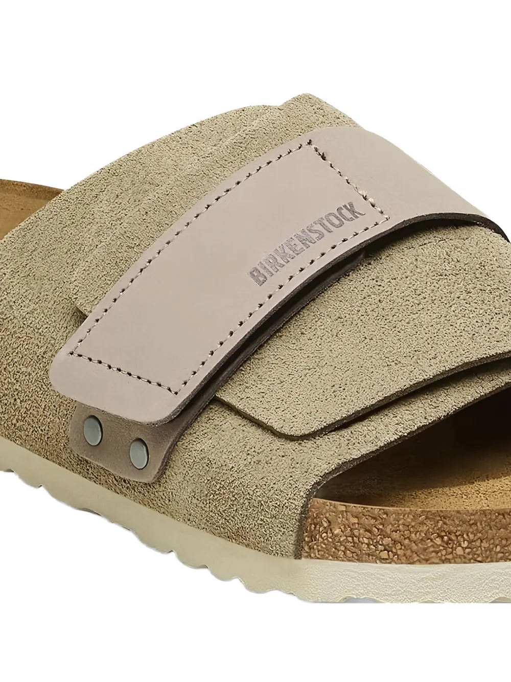 Birkenstock Kyoto touch-strap sandals Beige