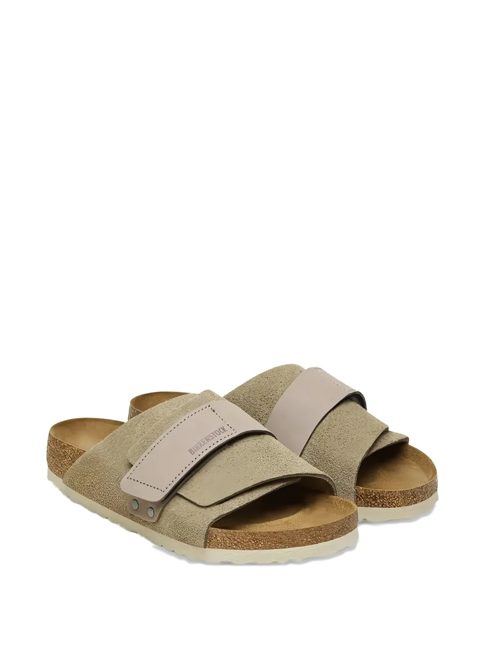 Birkenstock Kyoto touch-strap sandals Beige