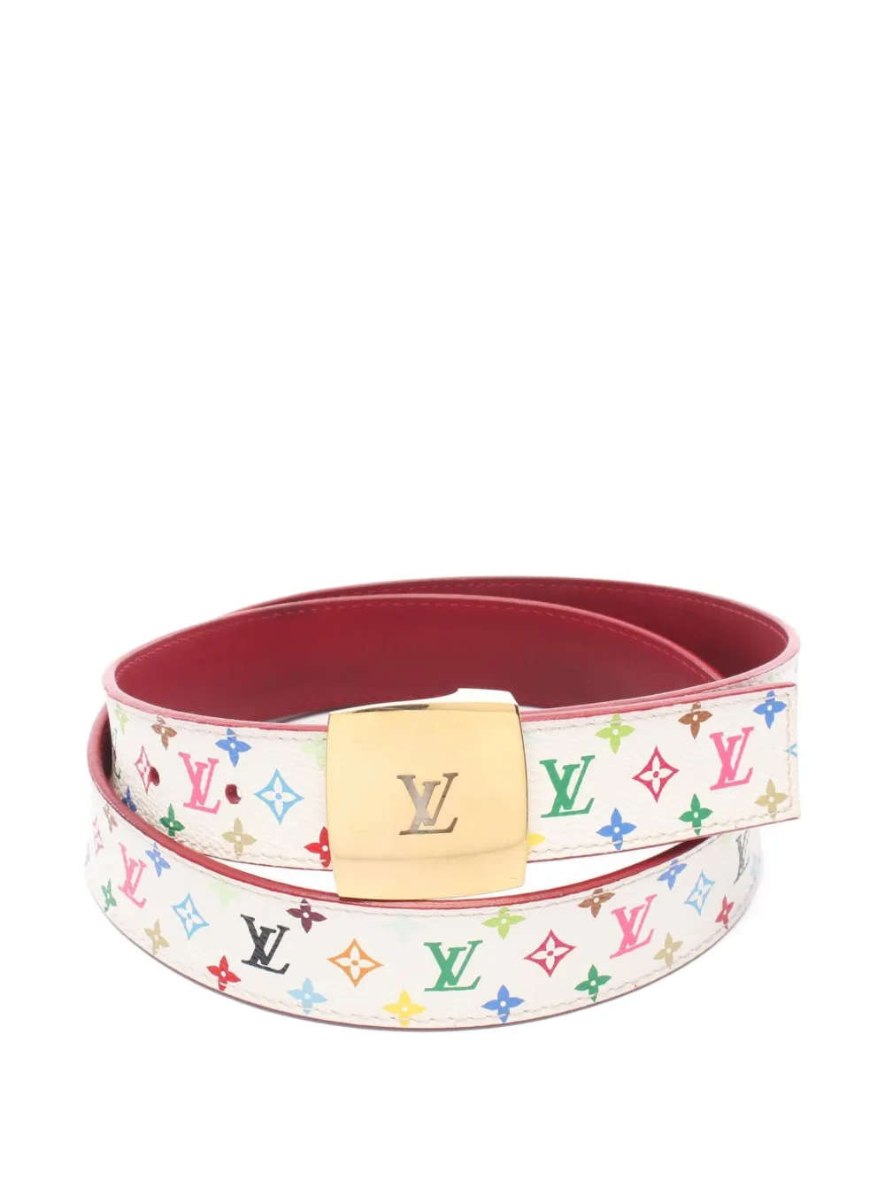 Louis Vuitton Pre-Owned 2006 Monogram Multicolor reversible belt - Bianco