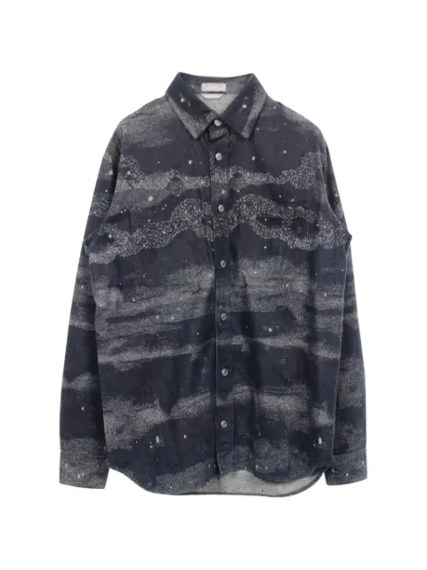 Christian Dior Pre-Owned camisa de Christian Dior Pre-Owned x Peter Doig 2000