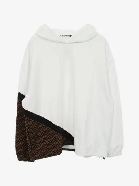 Fendi Pre-Owned hoodie con estampado Zucca