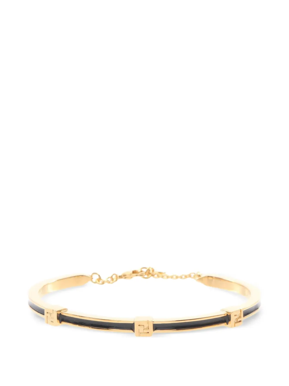 Fendi Pre-Owned Forever FF motif bracelet - Oro