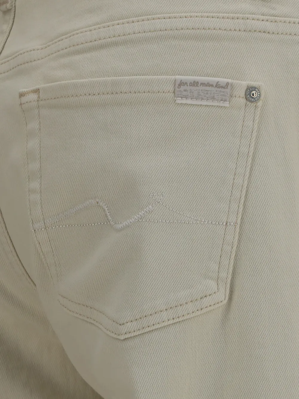 7 For All Mankind Calie straight jeans Beige