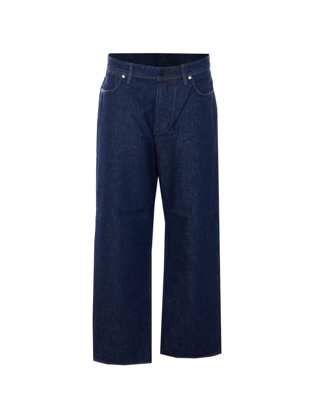 Stone Island belt-loop loose-fit jeans - Blau