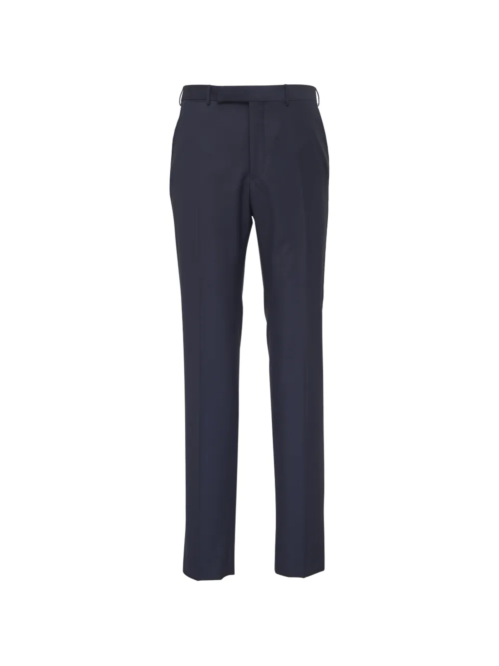 Zegna Pressed-crease Trousers In Blue
