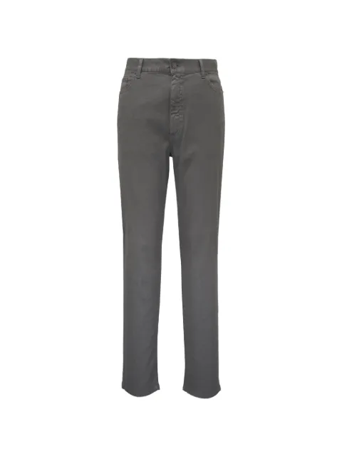 Zegna logo-patch trousers