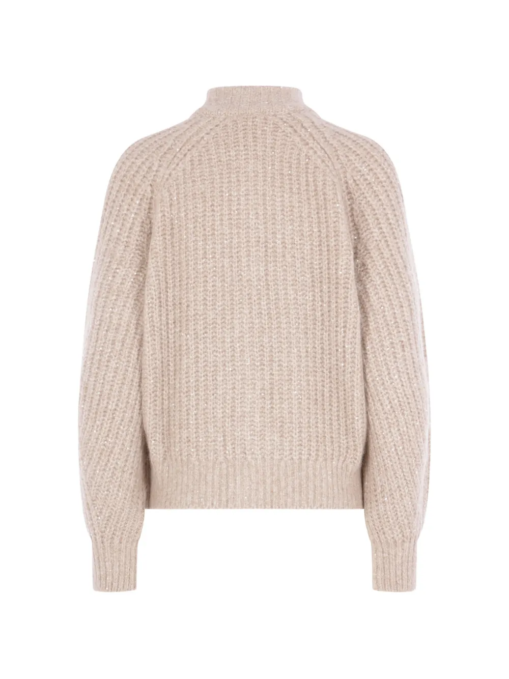 Brunello Cucinelli Vest verfraaid met pailletten Beige