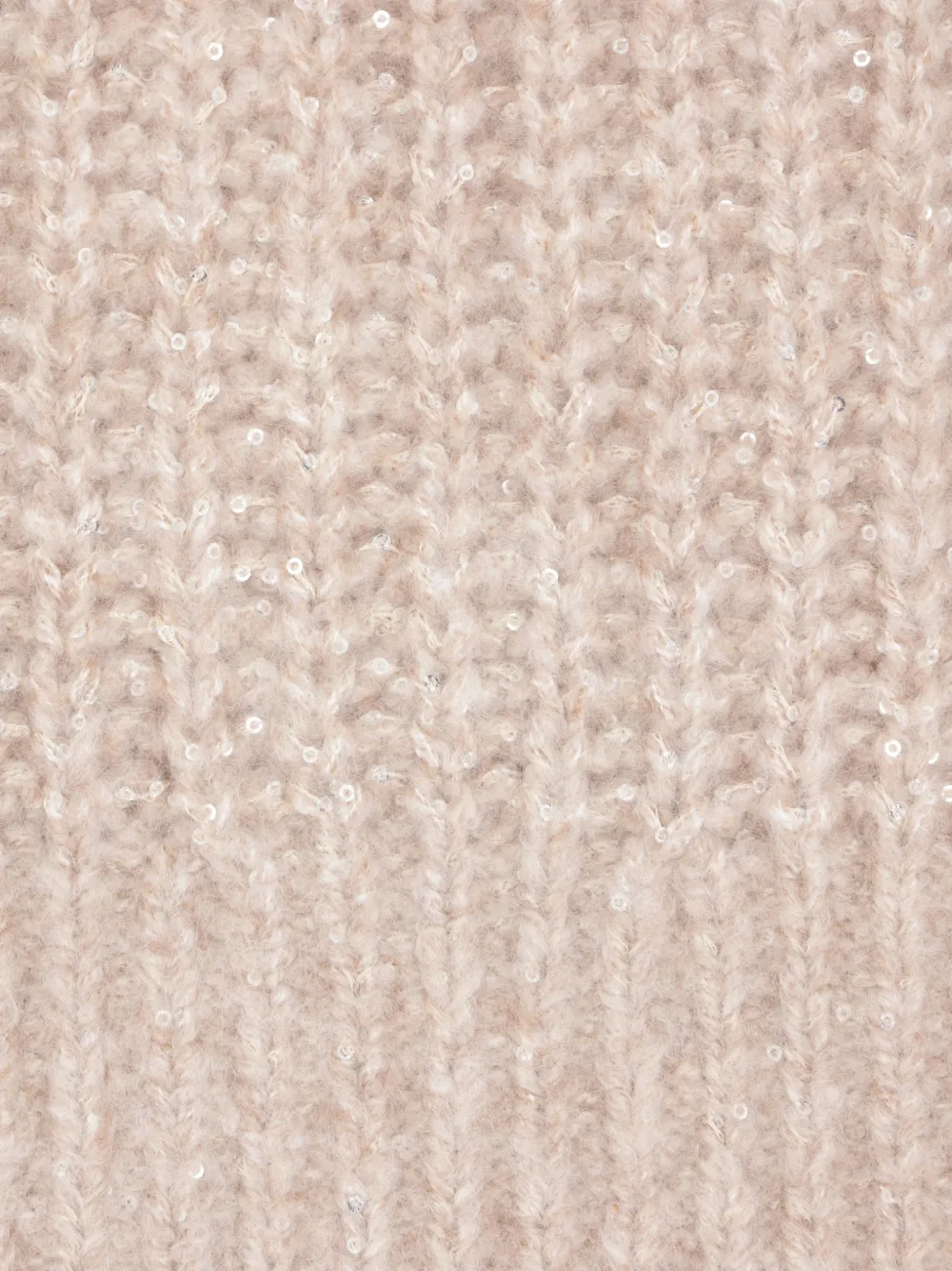 Brunello Cucinelli Vest verfraaid met pailletten Beige