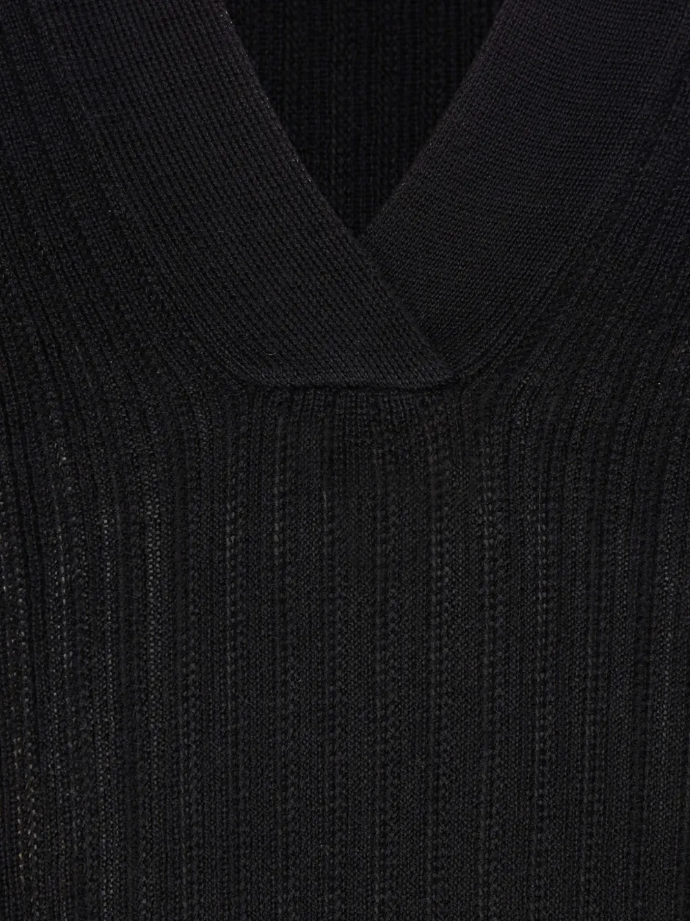 Max Mara Top met V-hals Zwart