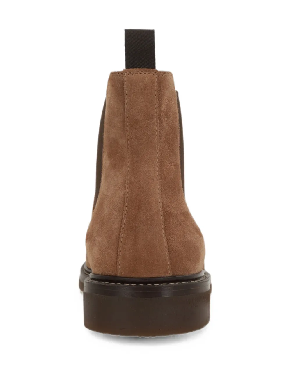 Brunello Cucinelli suede Chelsea boots Bruin
