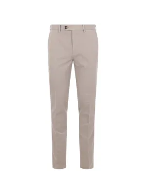 Brunello Cucinelli ガーメントダイ パンツ | ニュートラル | FARFETCH JP