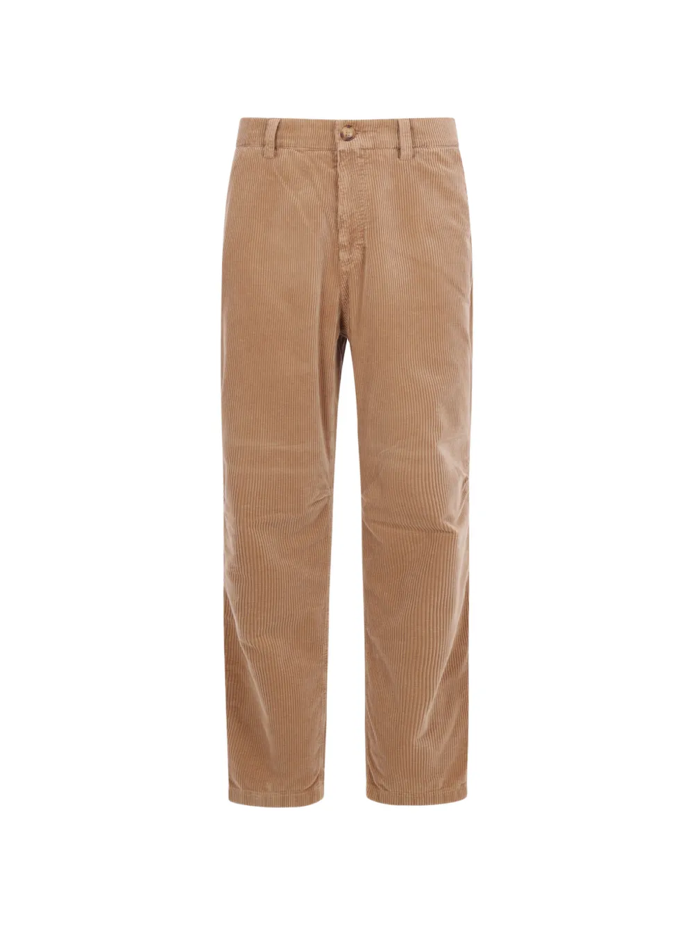 Brunello Cucinelli garment-dyed trousers in cotton corduroy - Marrone