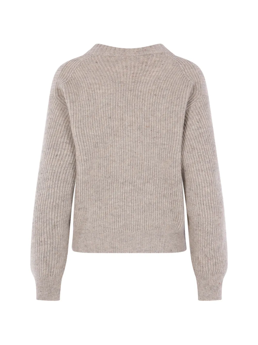 Brunello Cucinelli Ribgebreide trui Beige