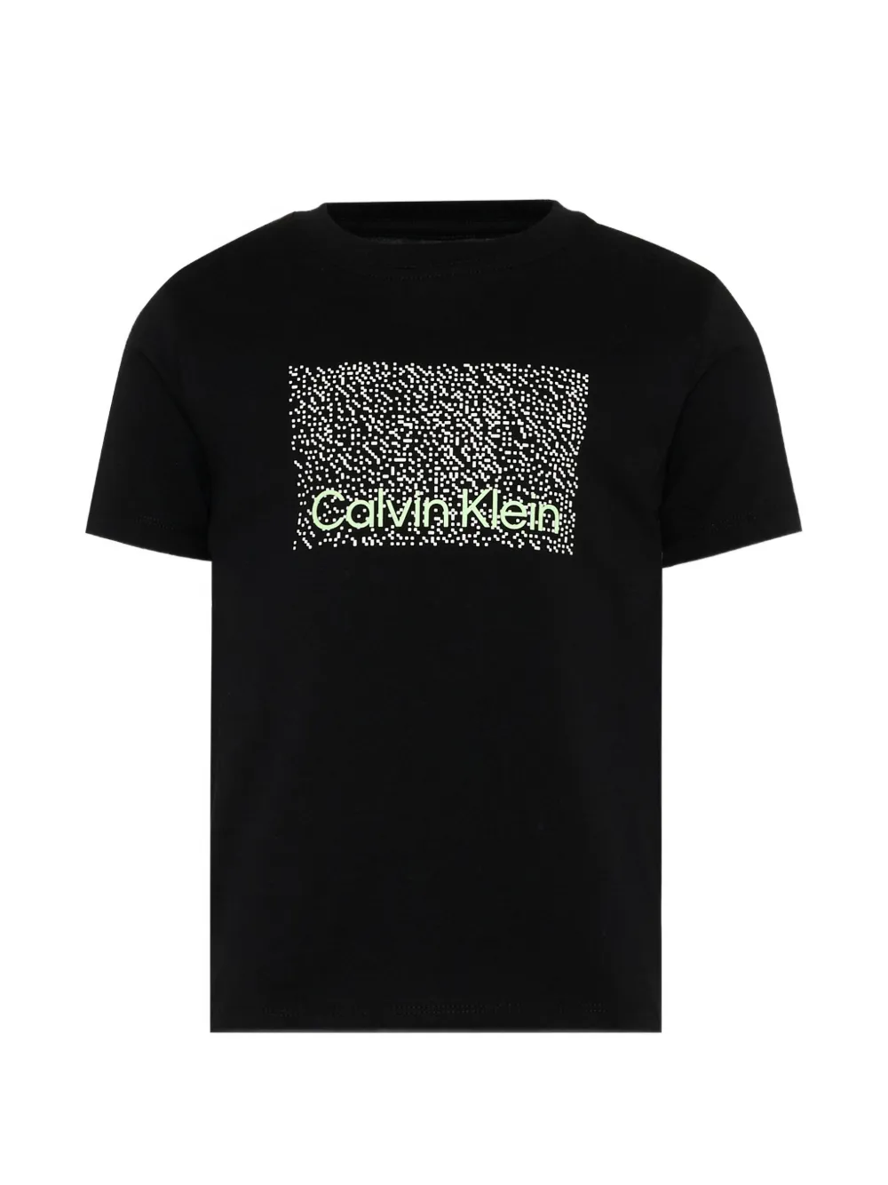 Calvin Klein Kids logo-print cotton T-shirt - Nero