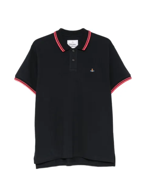 Vivienne Westwood polo con detalle bordado