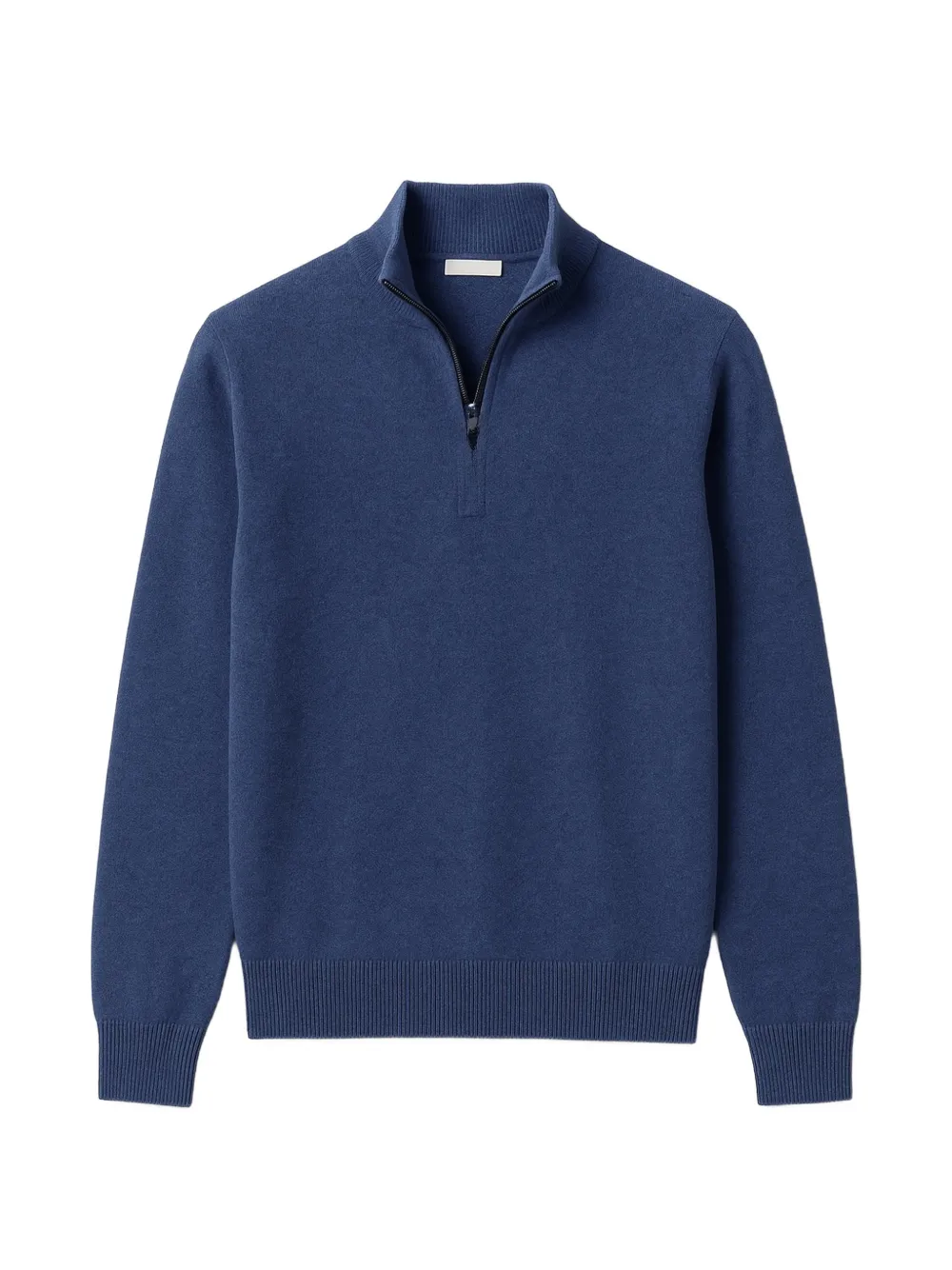 Piacenza 1733 cashmere quarter-zip sweatshirt - Blu