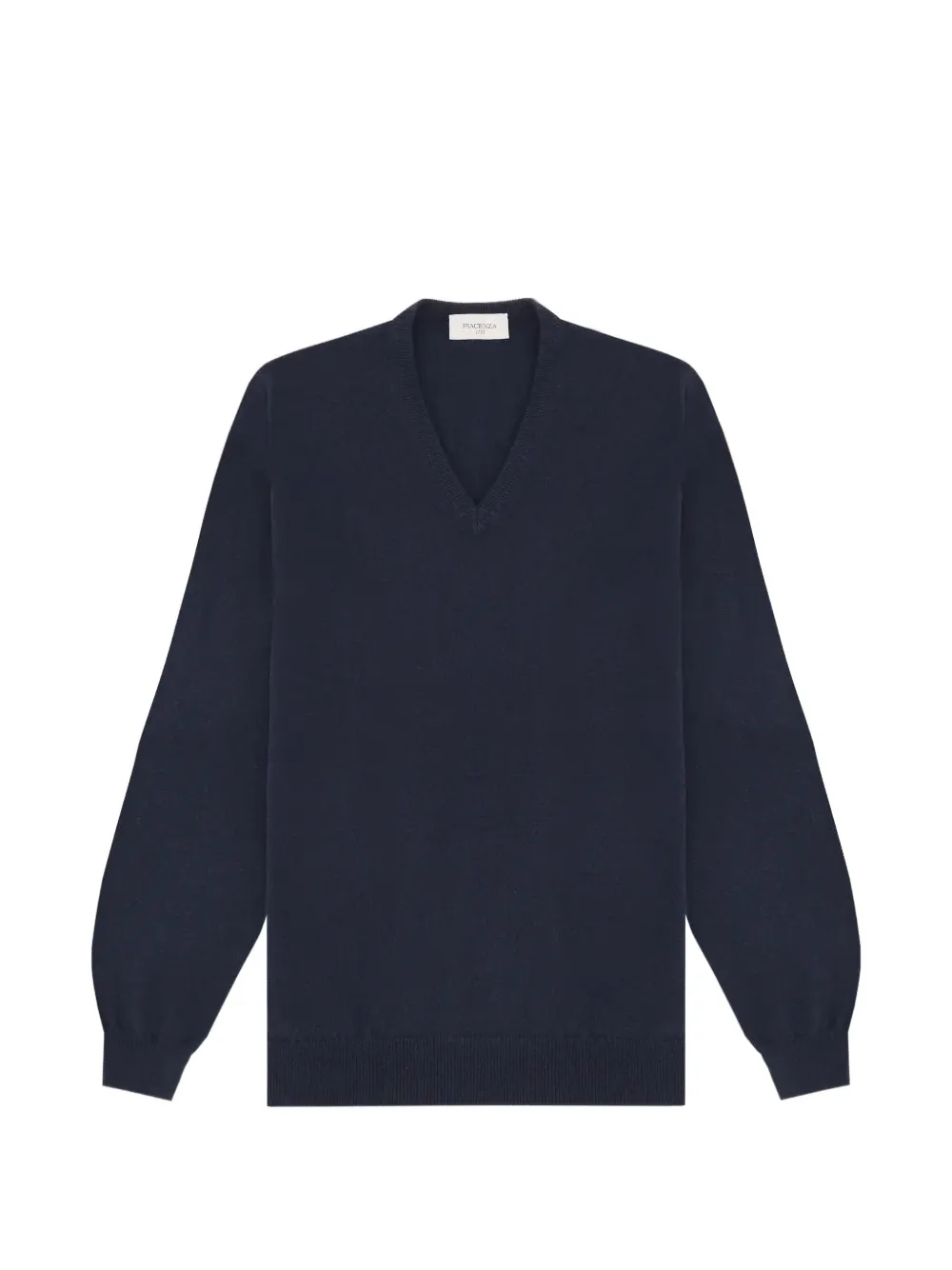 Piacenza 1733 V-neck cashmere sweater - Blu