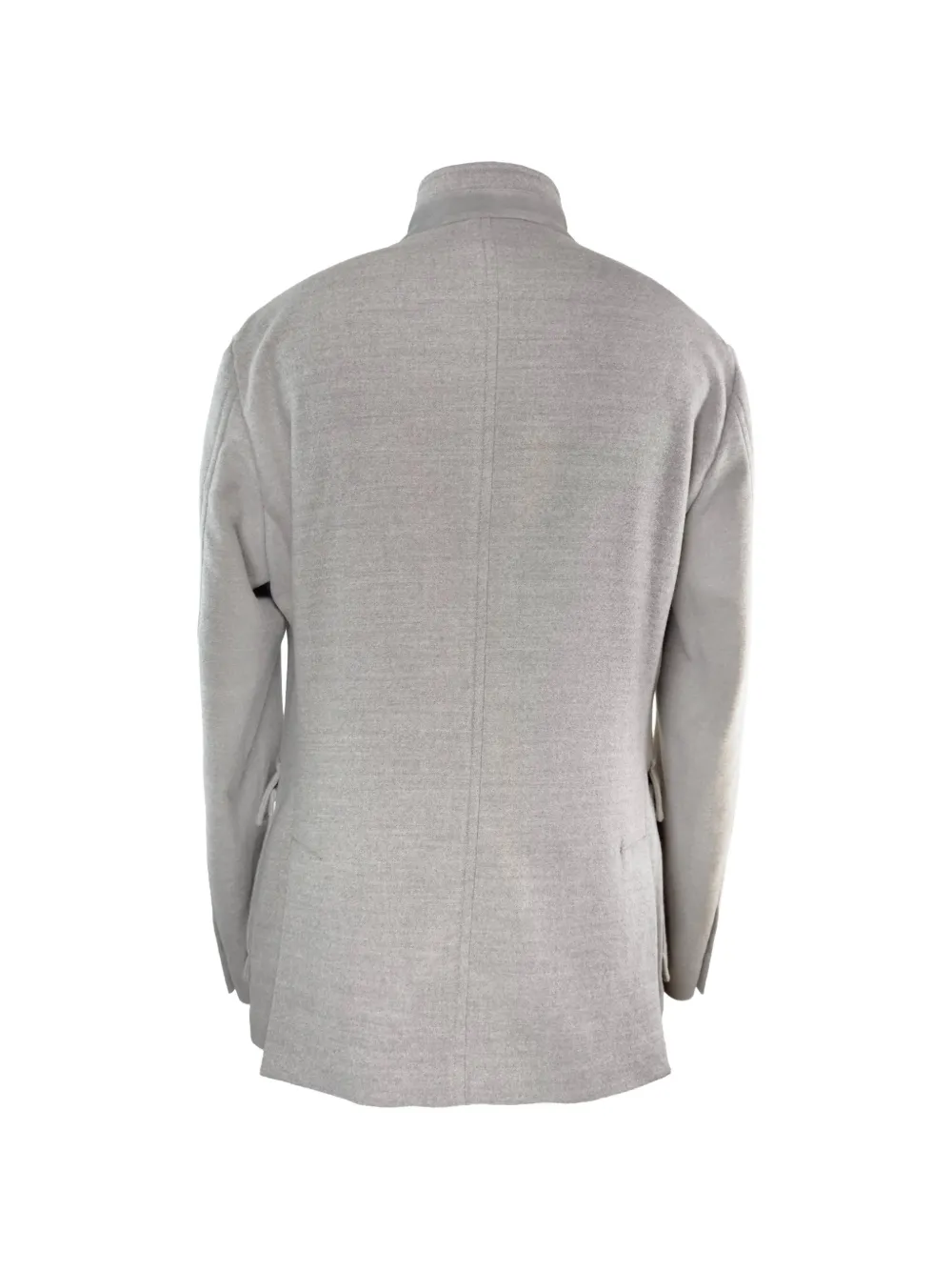  Eleventy Abrigo Con Botones - Gris 
