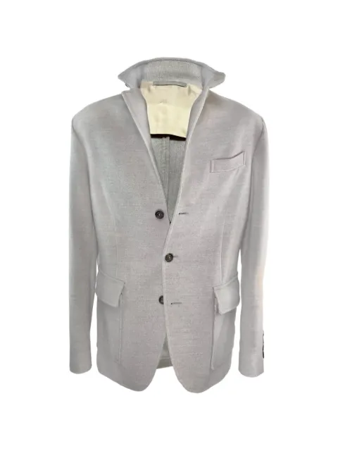 Eleventy button-front cashmere coat