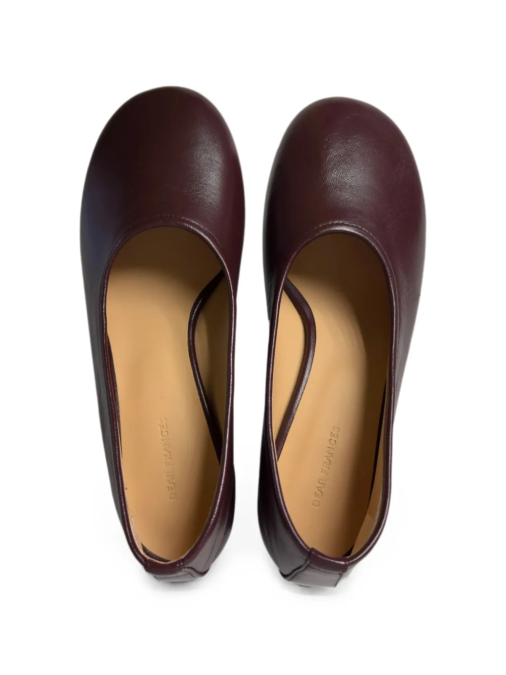 Dear Frances Balla block-heel pumps Rood