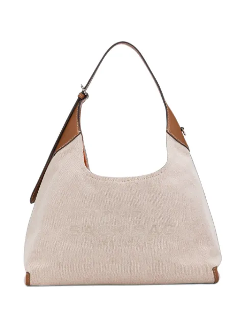 Marc Jacobs bolsa de lana con ribete de piel