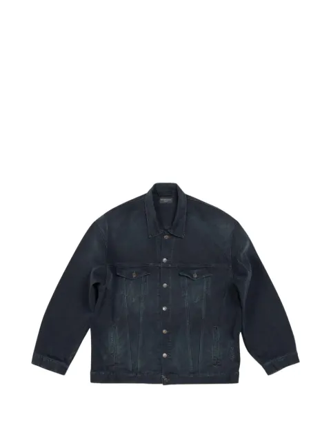 Balenciaga Icon logo-print denim jacket