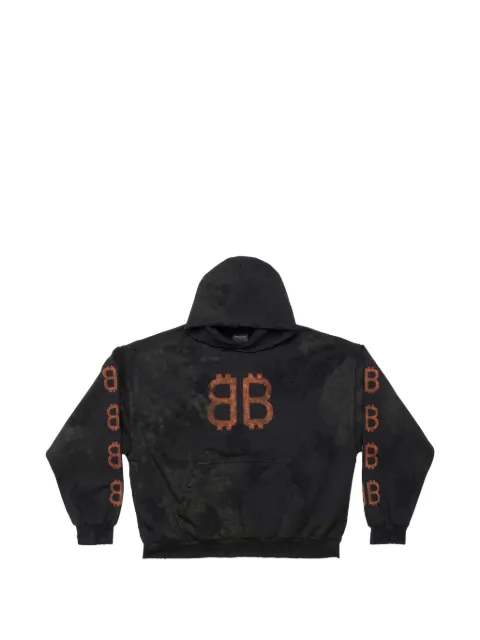Balenciaga Crypto distressed hoodie