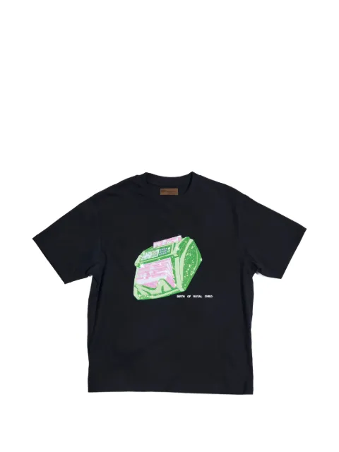 BIRTH OF ROYAL CHILD camiseta con estampado gráfico