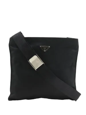 Prada Pre-Owned 2013-2026 テスート ジップトップ ショルダーバッグ