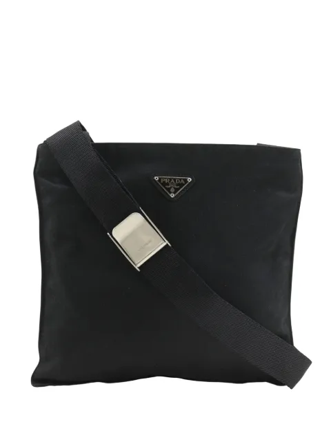 Prada Pre-Owned 2000-2013 Satin Zip Top crossbody bag