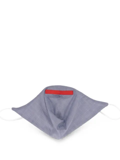 Isaia masque à motif Prince de Galles