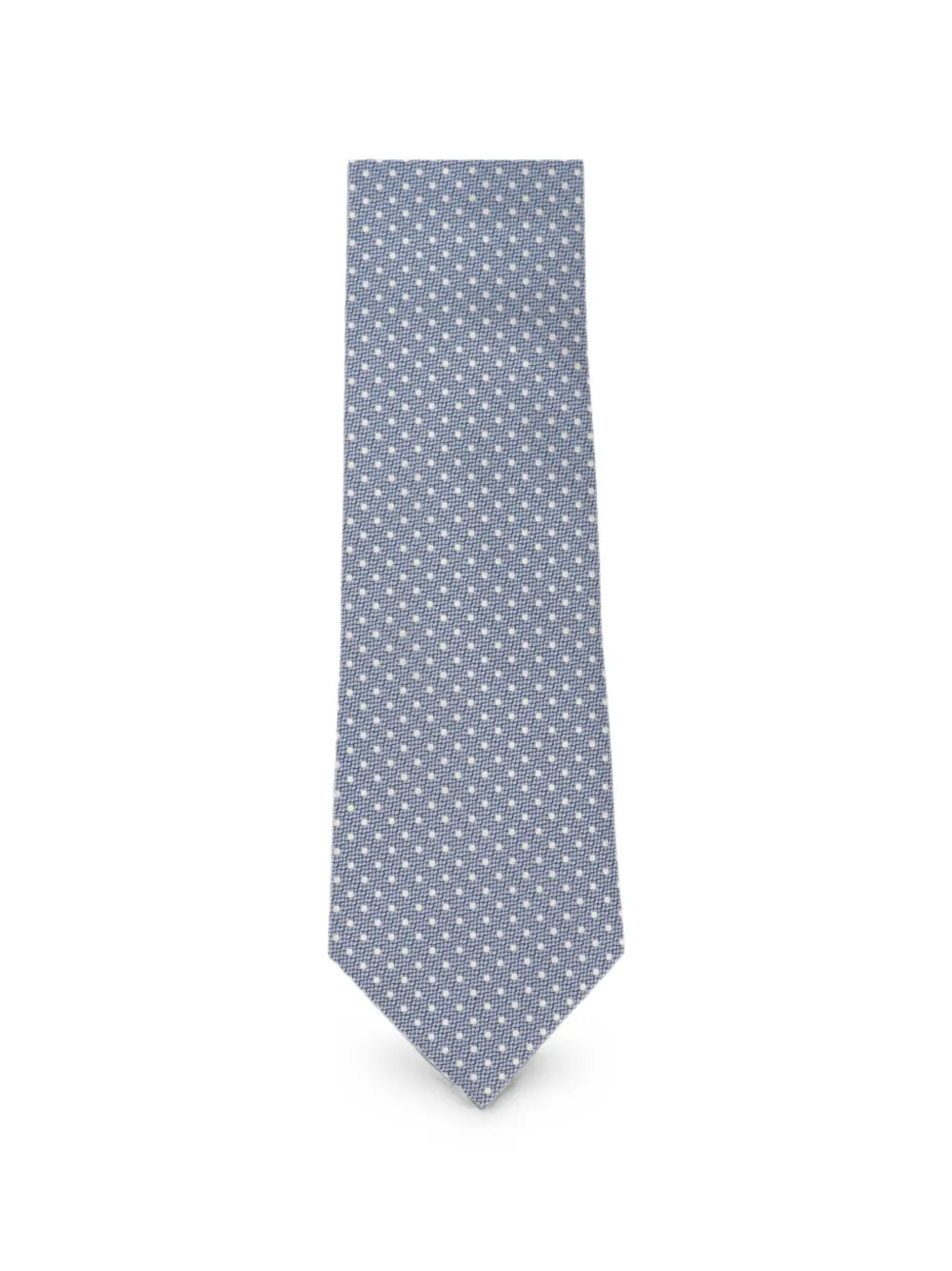 TOM FORD polka-dot tie - Blau