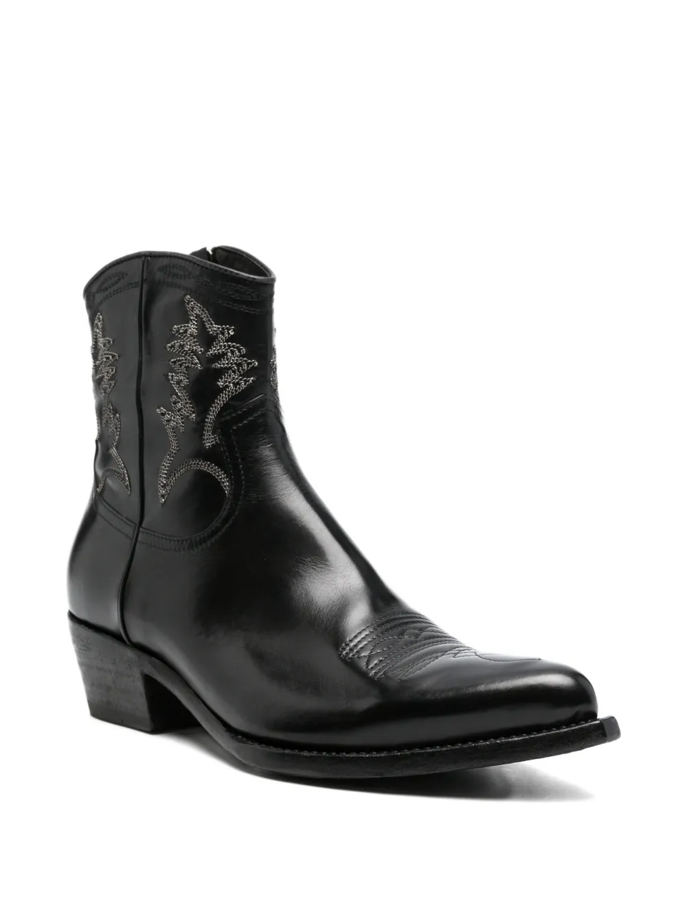  Eraldo Botas Bordadas - Negro 