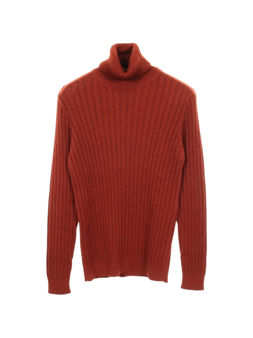 Gucci Pre-Owned 2010s ribbed turtleneck sweater - Marrone