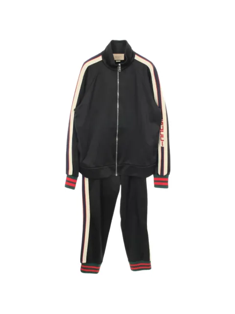Gucci Pre-Owned 2010s Web stripe tracksuit