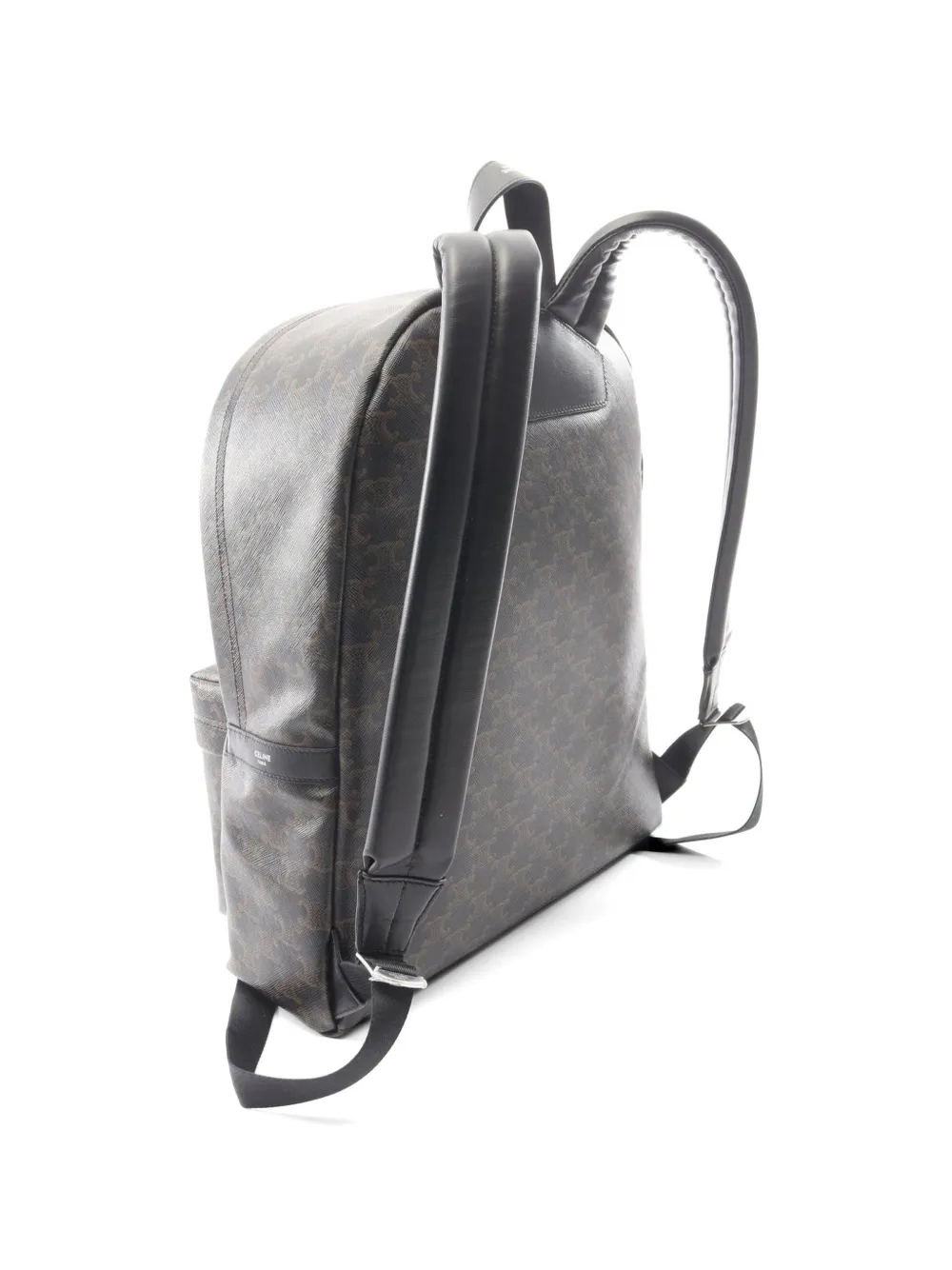  Celine Pre-owned Medium 2020s Triomphe Backpack - Marron 