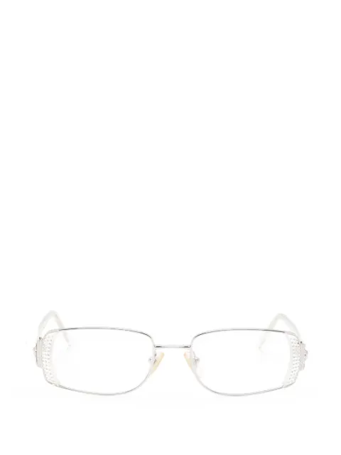 Versace Pre-Owned gafas con detalles de cristal 2000