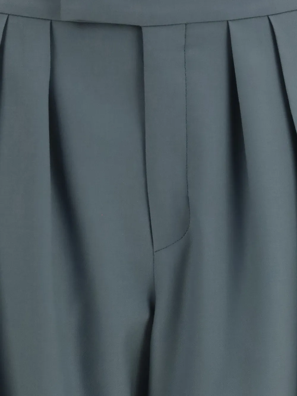 Chloé Wollen plooibroek Blauw