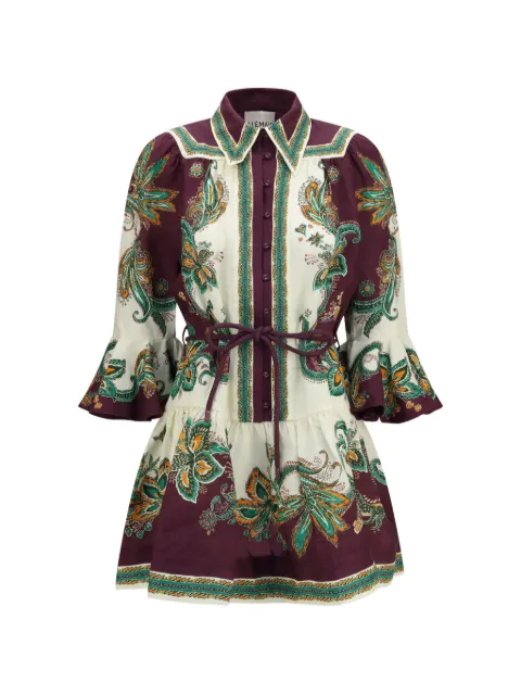 ALEMAIS vestido corto Ruthie