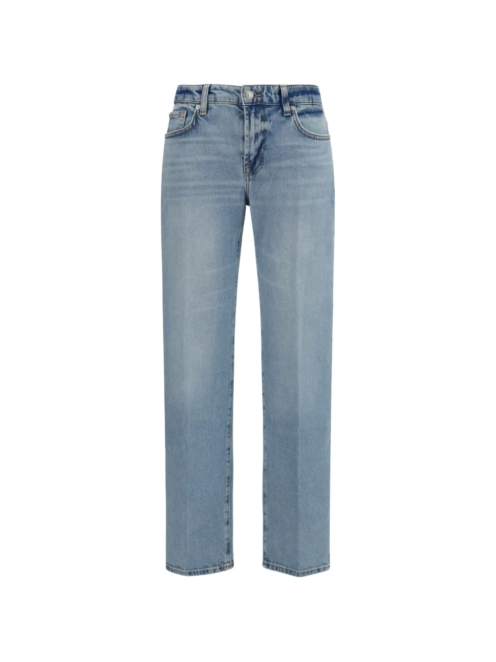 7 For All Mankind Calie straight-leg jeans - Blu