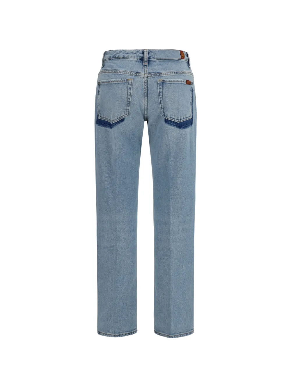 7 For All Mankind Calie straight jeans Blauw