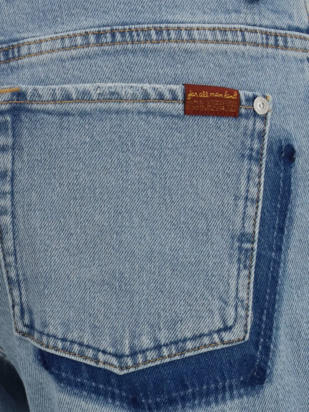 7 For All Mankind Calie straight jeans Blauw
