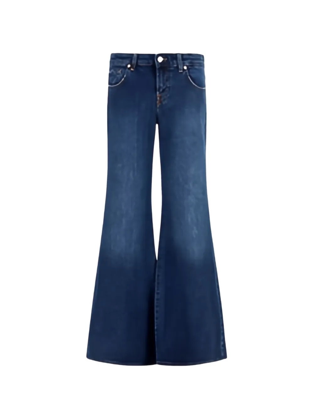 7 For All Mankind low-rise flared jeans - Blu