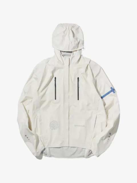 UPPERVOID hooded zip-pocket jacket
