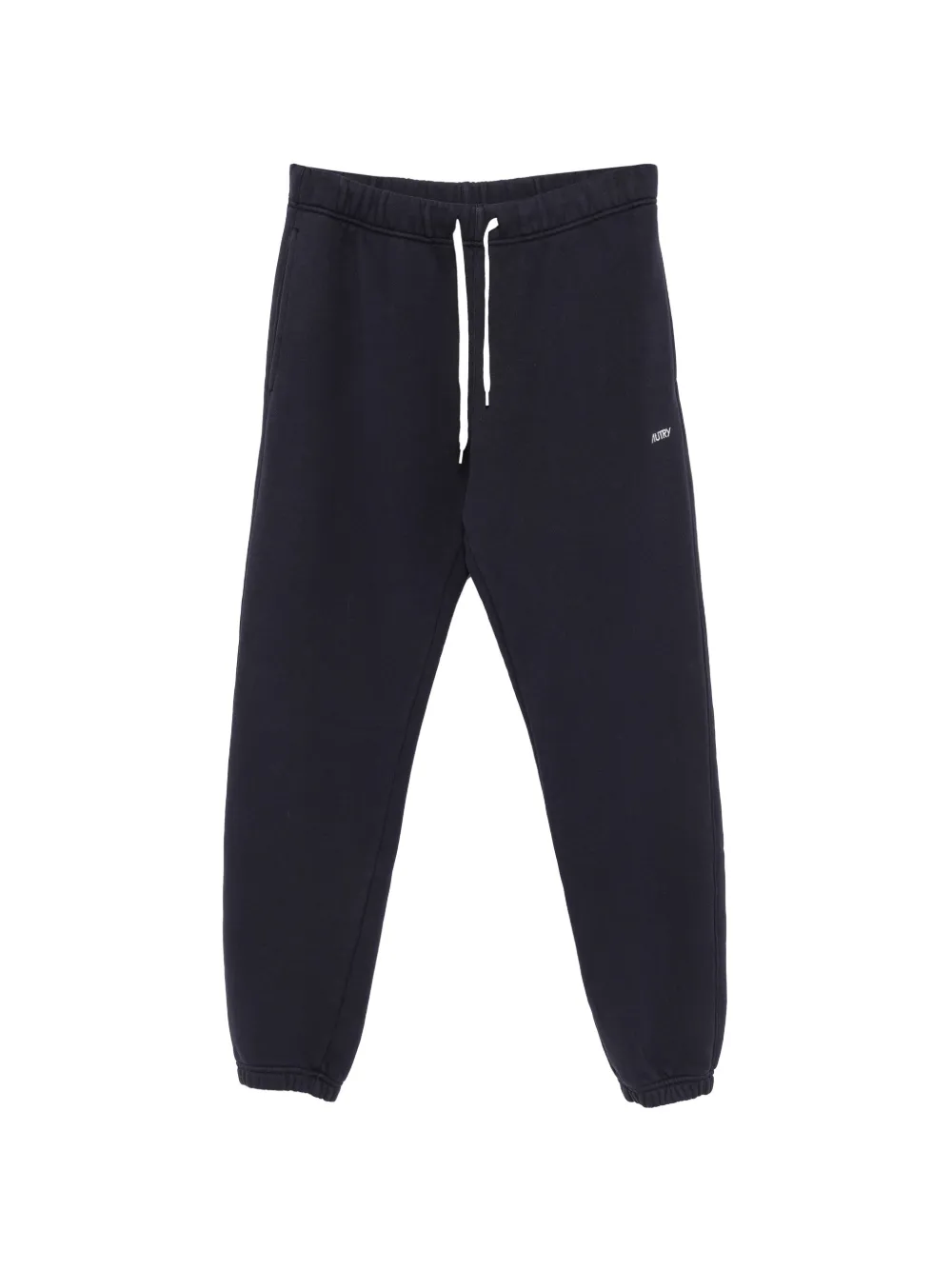 Autry logo-embroidered drawstring track pants - Blu